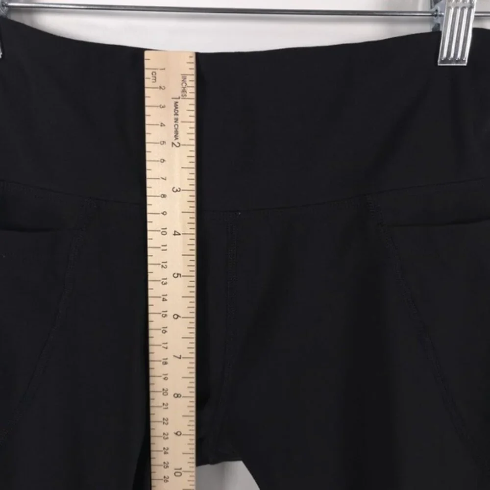 LORNA JANE Phone Pockets Back Mesh Panel Cut Trim Leggings No‎ Size Tag XS-S